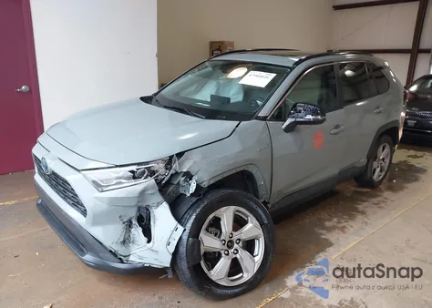 2021 Toyota Rav4 Hybrid Xle Premium из США, поврежденный, VIN 4T3B6RFV0MU007322